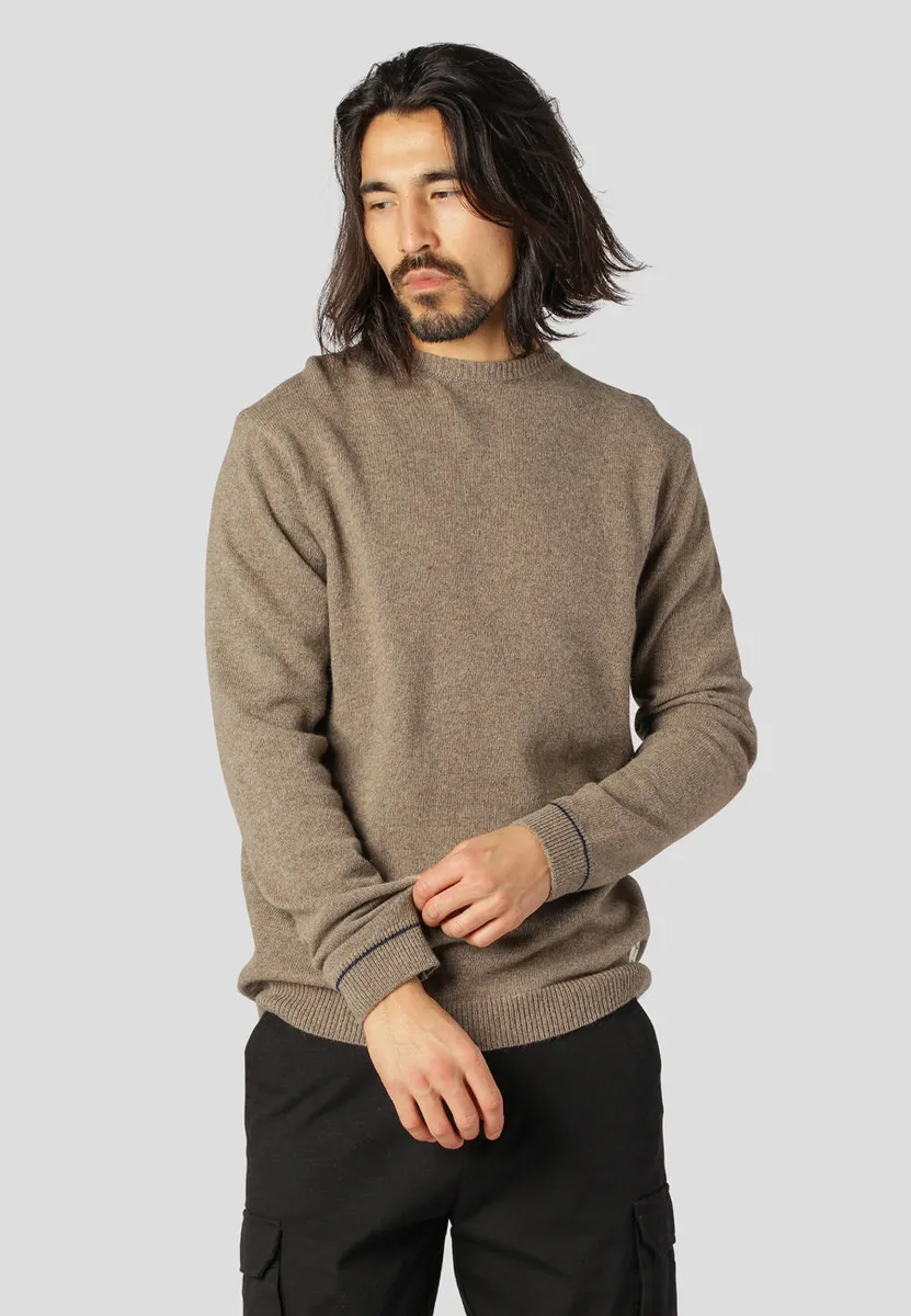 CAMERON KNITTED SWEATER - Beige Mix