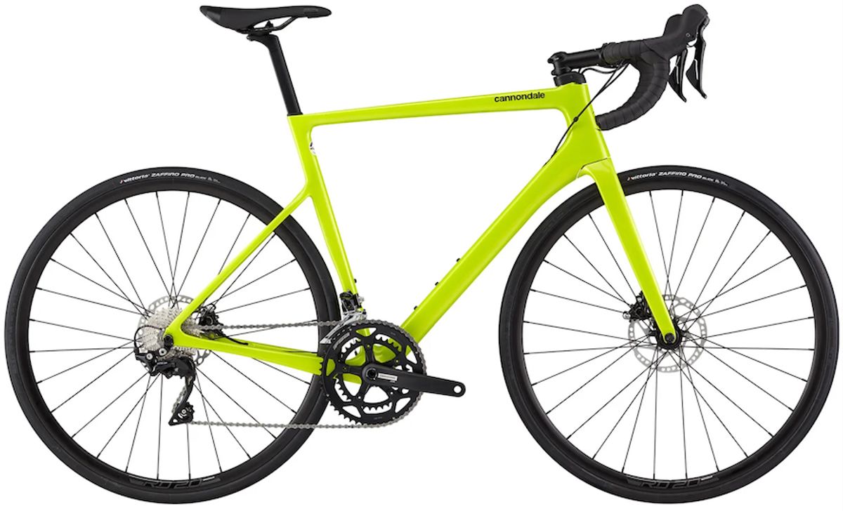 Cannondale SuperSix EVO Carbon Disc 105 2022 - Gul