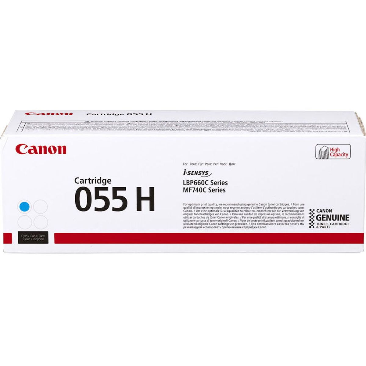 Canon 055 H toner cyan