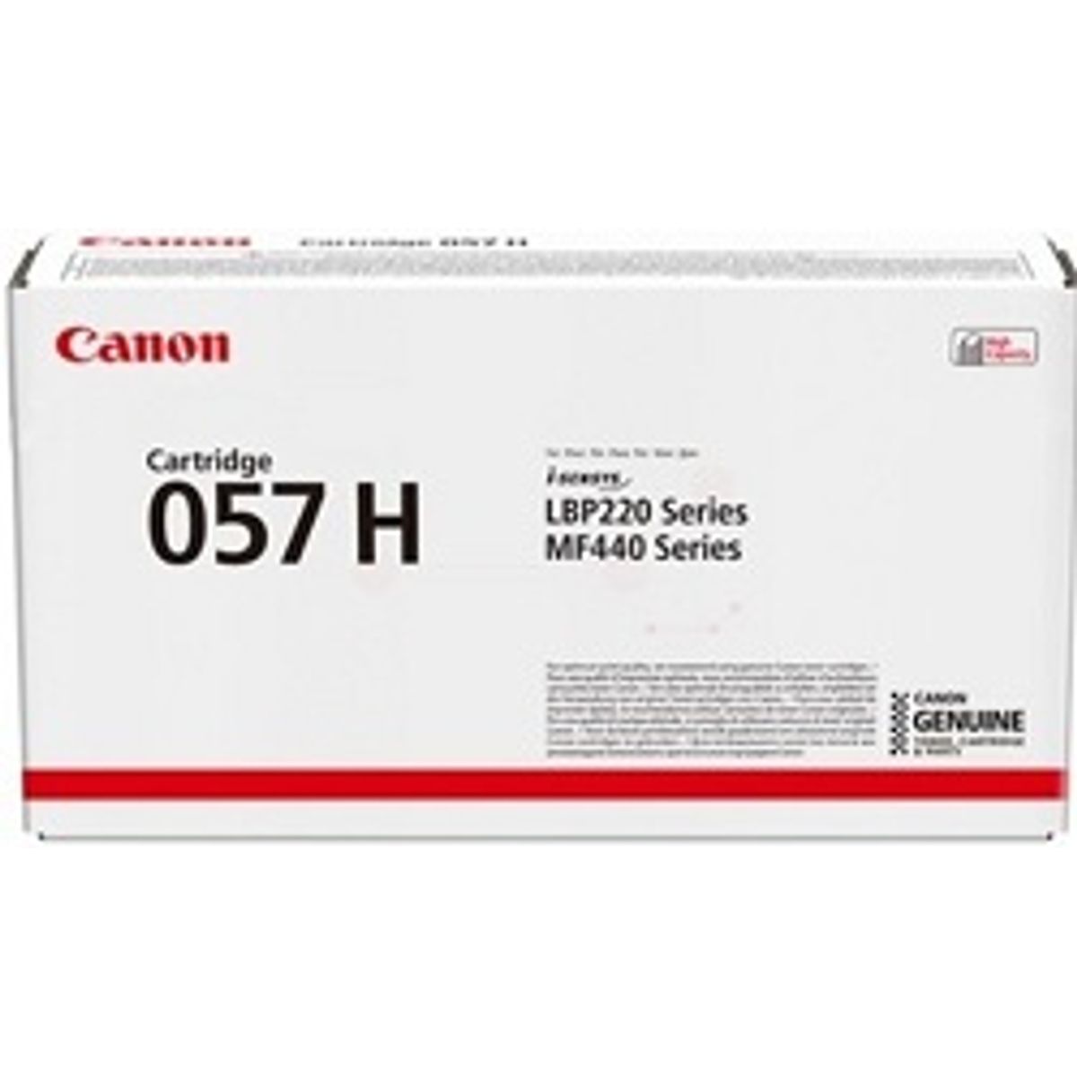 Canon 057H Sort Laser Toner Original