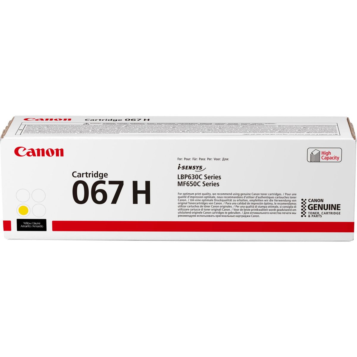 Canon 067H toner gul 2350ark