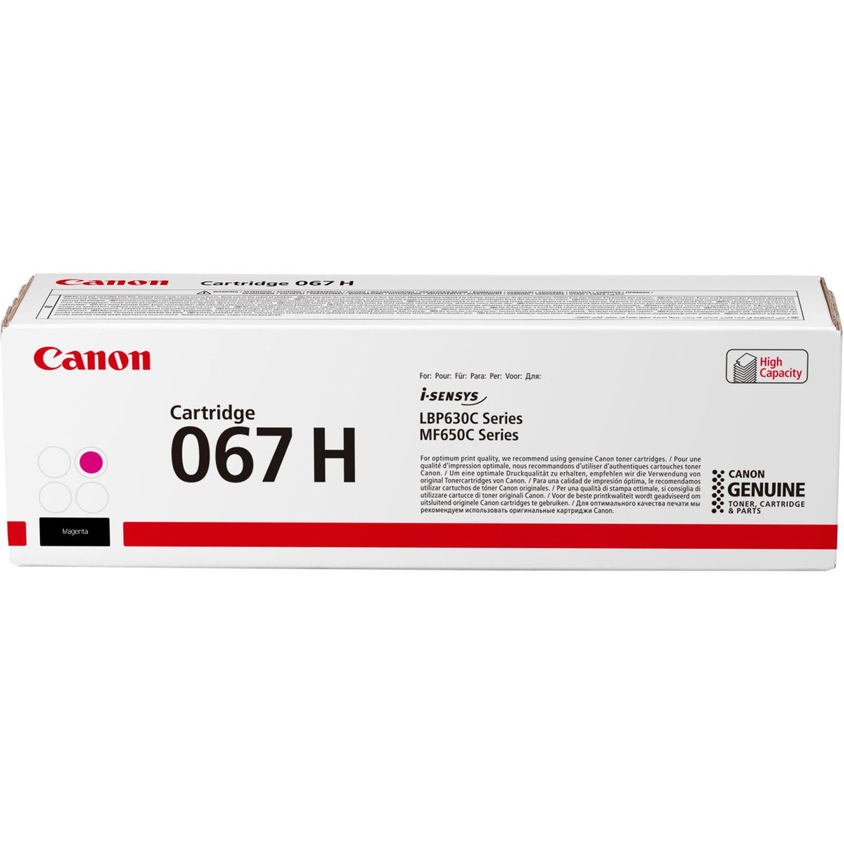 Canon 067H toner magenta 2350ark