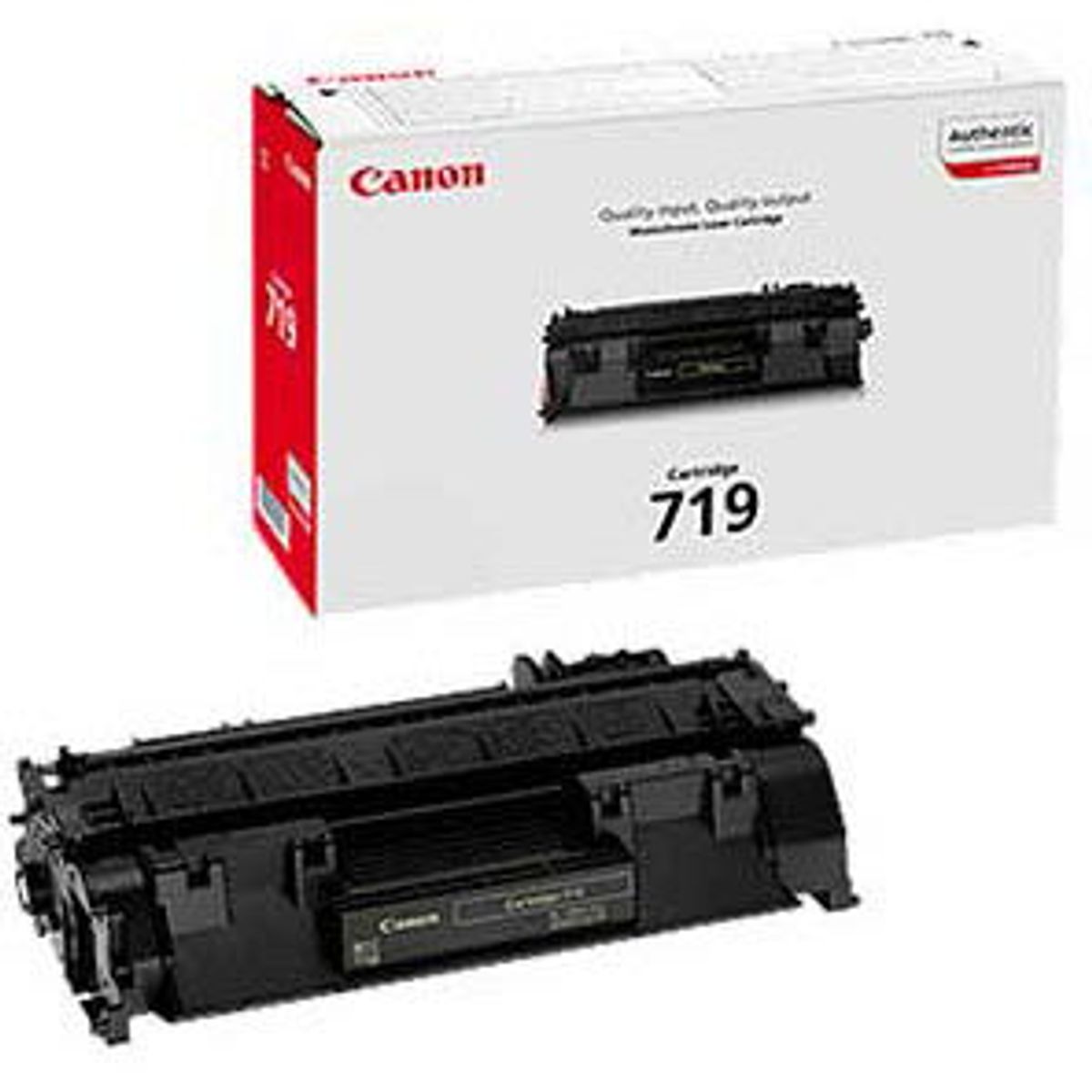 Canon 719 3480B002AA Sort Lasertoner, 6.400 sider