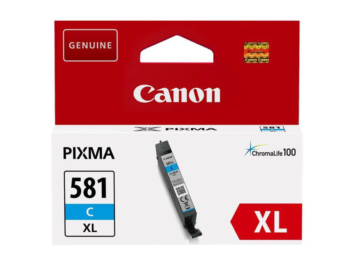 Canon Blæk Cli-581xl C Cyan