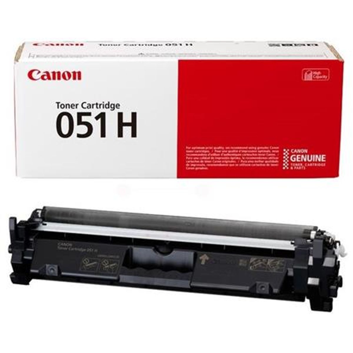 Canon CRG 051 Hi cap. Lasertoner - 2169C002 Original - Sort 4100 sider