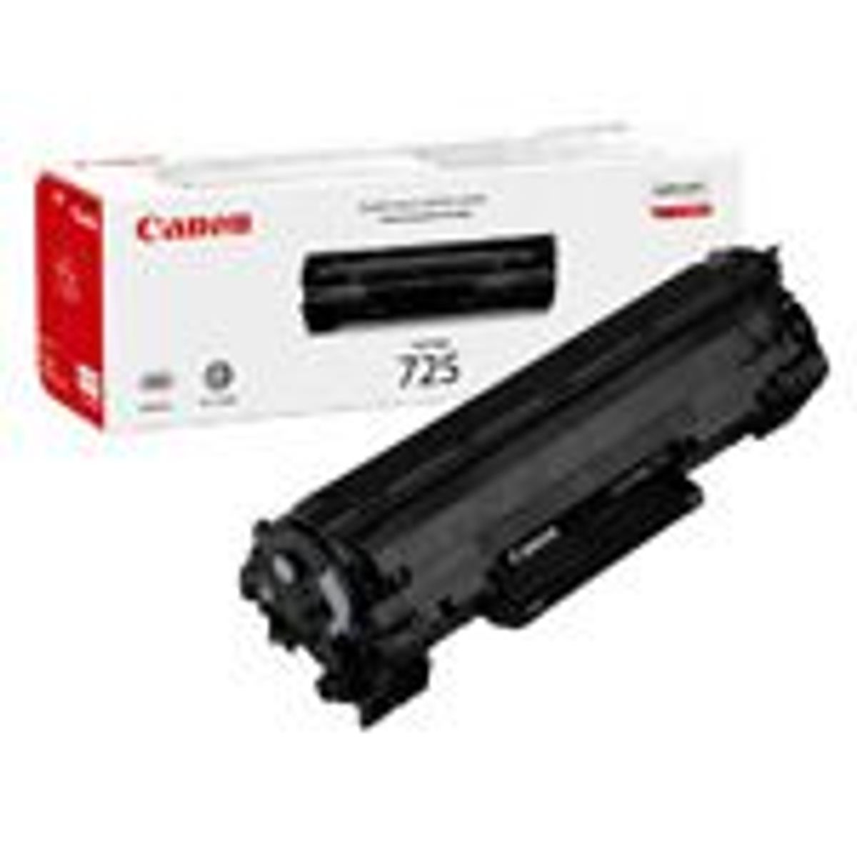 Canon CRG-725 Sort Lasertoner 3484B002 Original