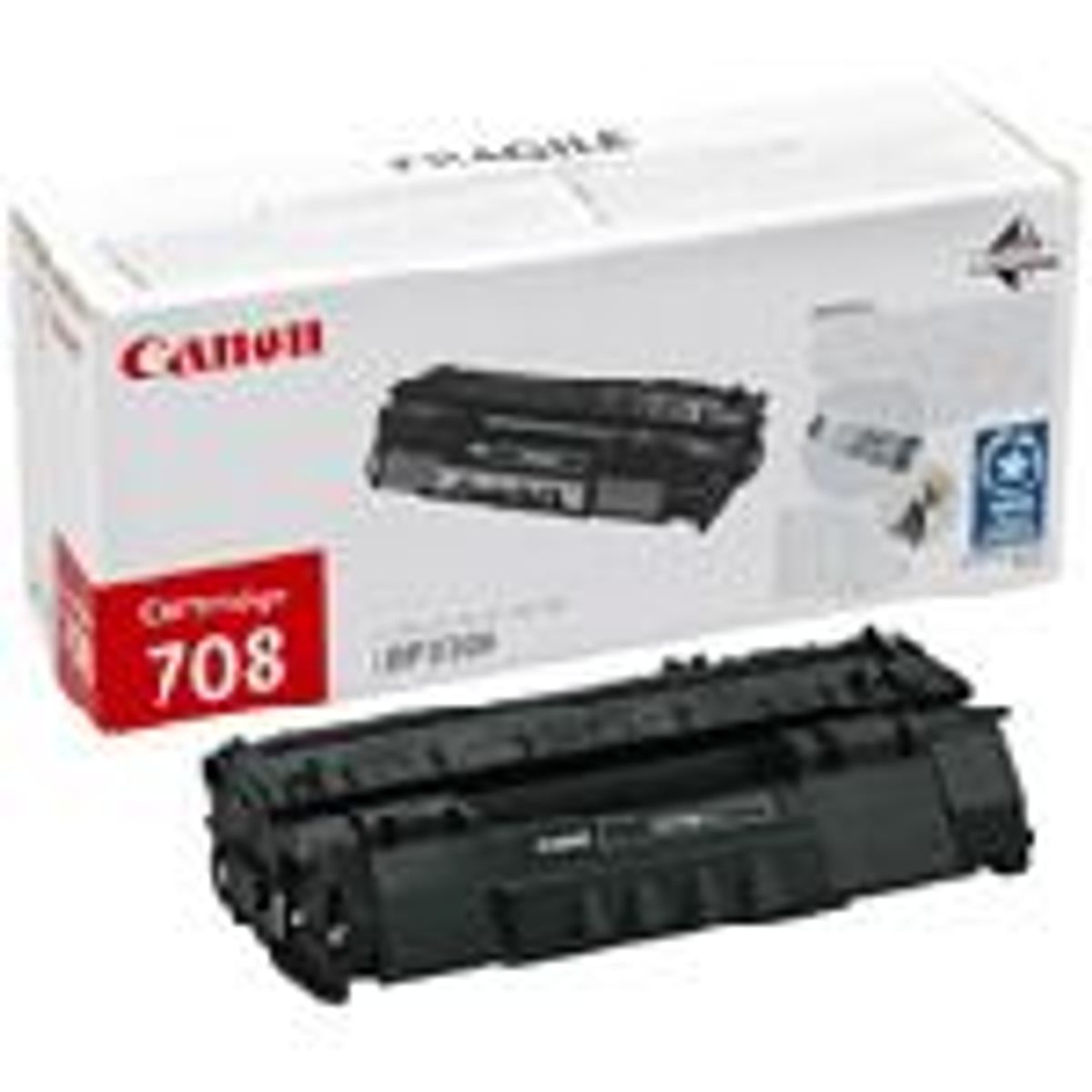 Canon CRT-708 Sort Lasertoner Original