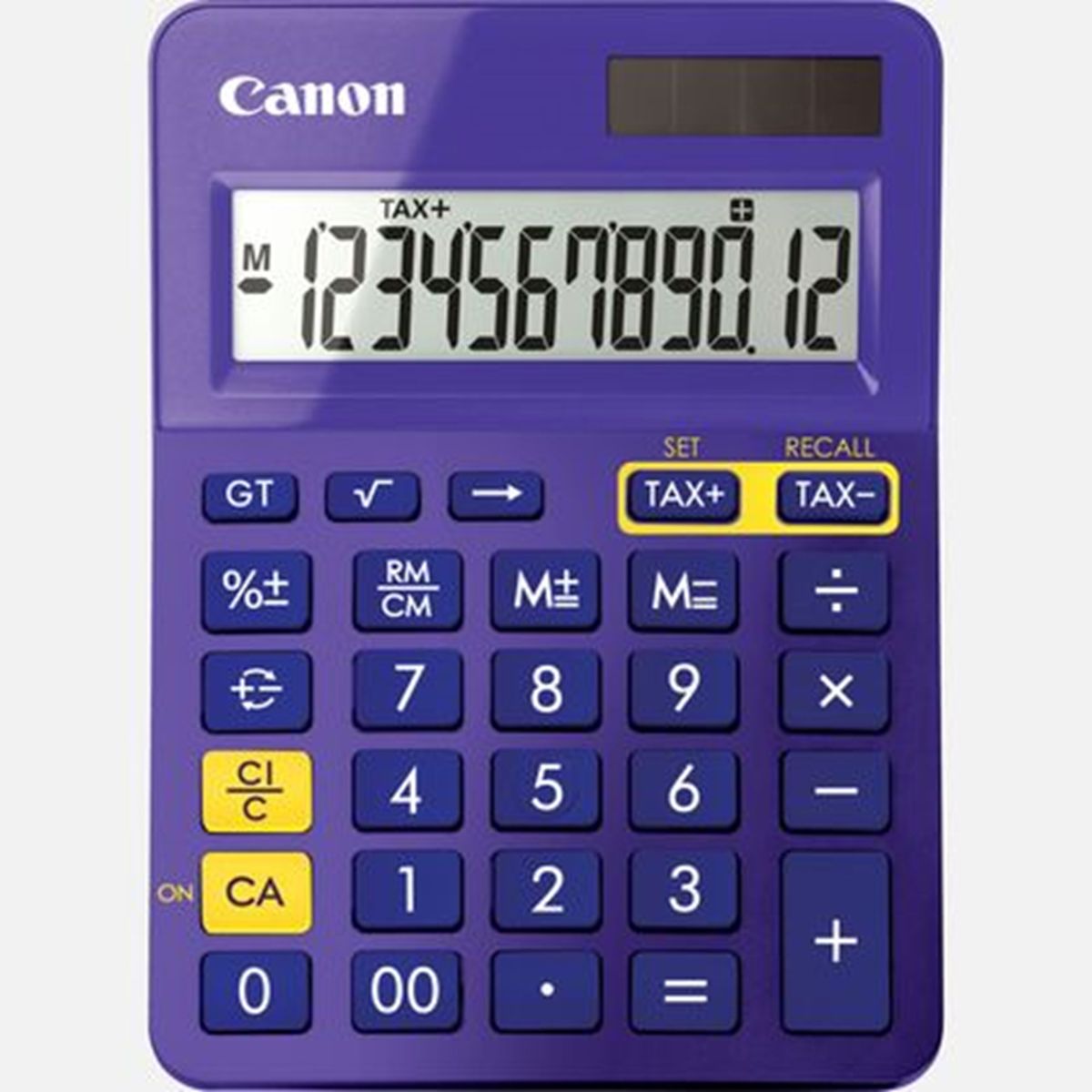 Canon LS-123K MPP pocket calcutalor purple