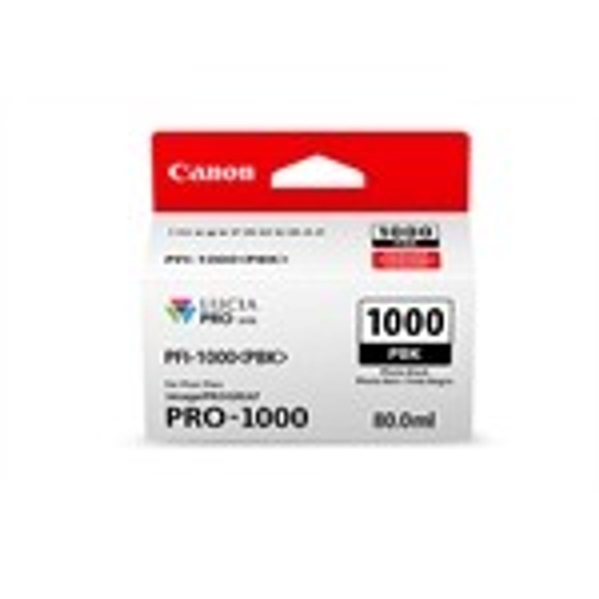 Canon PFI-1000PBK Photo Sort Printerpatron Original