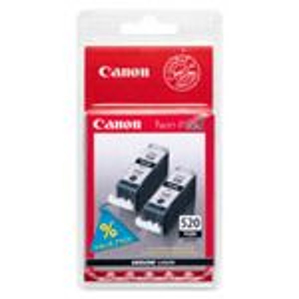 Canon PGI-520BK Sort HC Twin Pakke Original