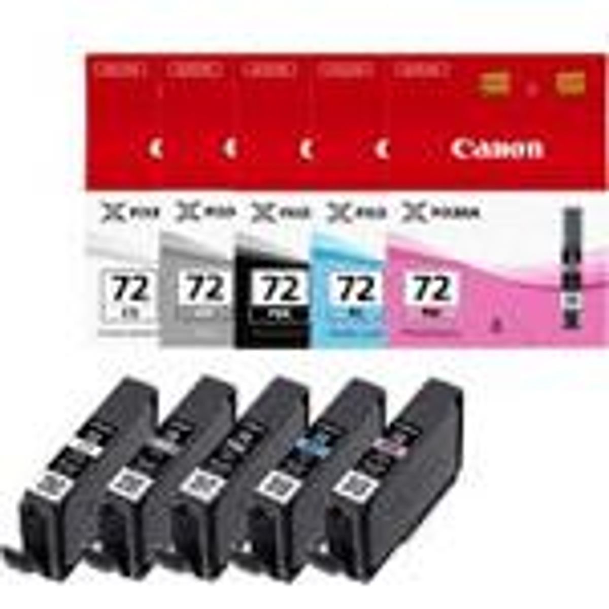 Canon PGI-72 Multi Pakke PBK/GY/PM/PC/CO Original