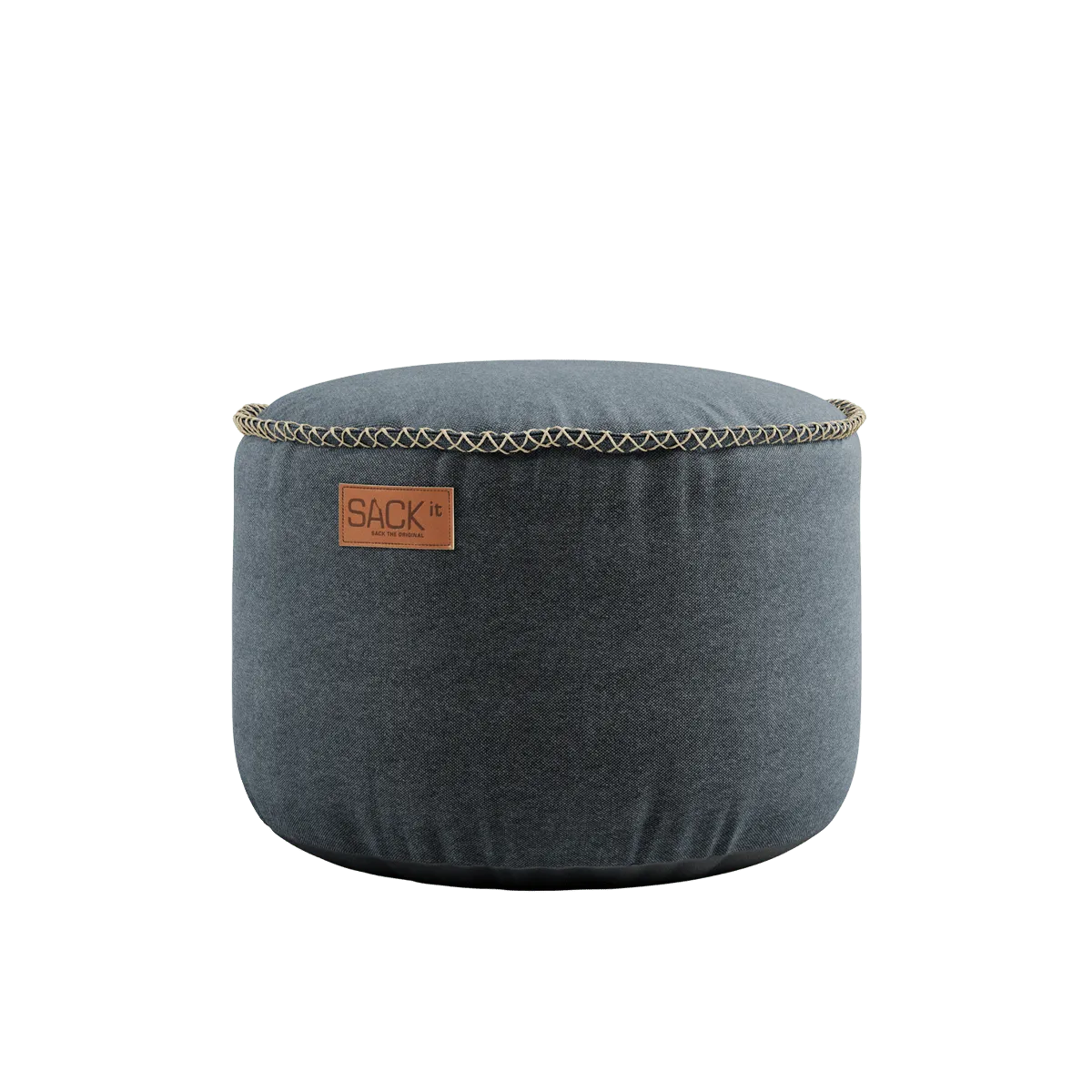 Canvas Pouf