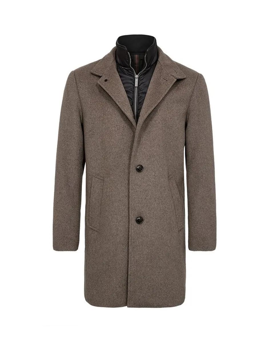 Carcoat wool jacket modern fit