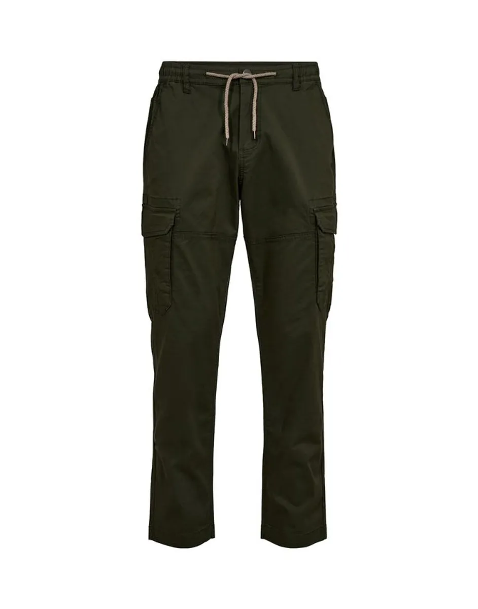 Cargo stretch pants modern fit