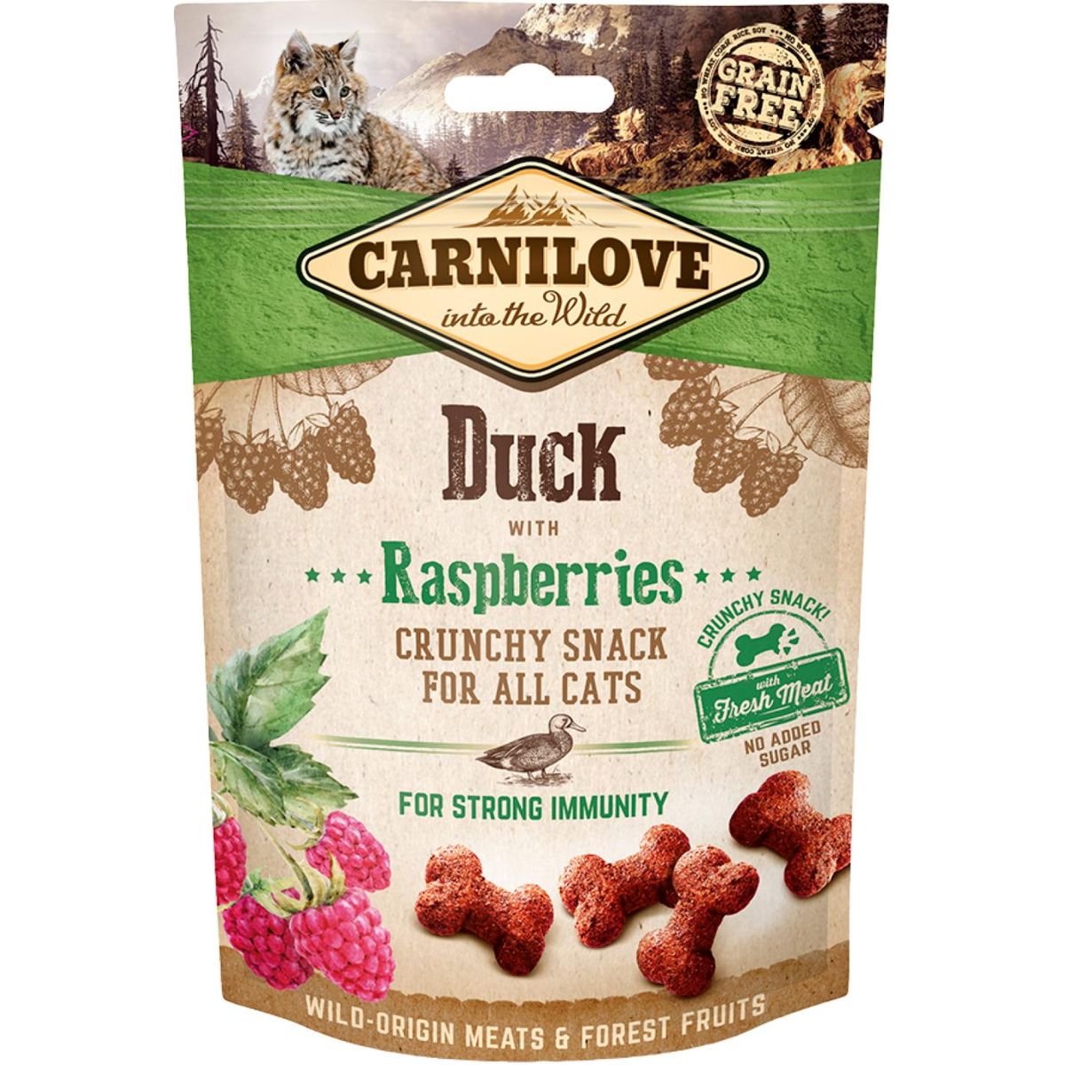 Carnilove Cat Crunchy Snack Duck 50g