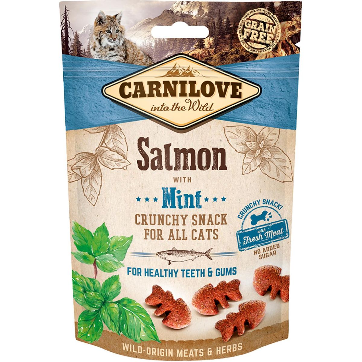 Carnilove Cat Crunchy Snack Salmon 50g