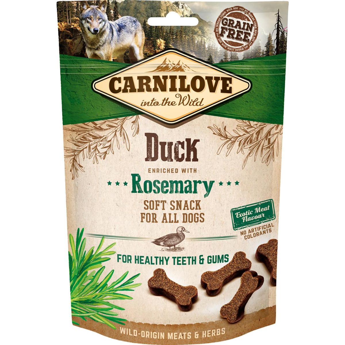 Carnilove Semi Moist Snack And & Rosmarin 200g