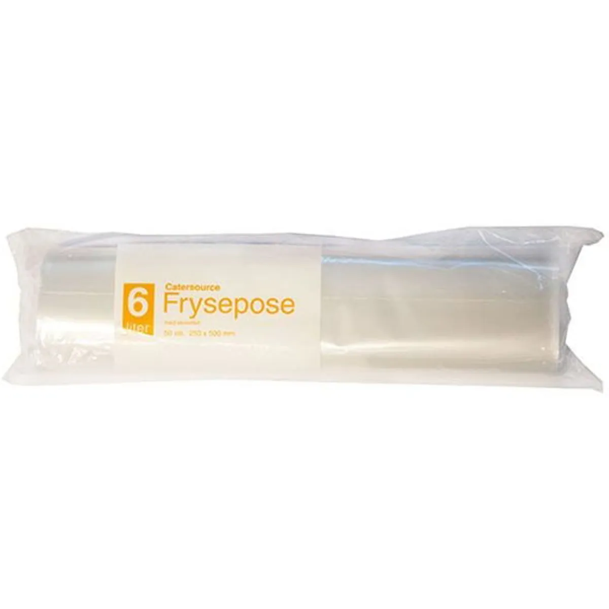 Catersource fryseposer m/skrivefelt 6 l B:25 cm x L:50 cm 50 ps