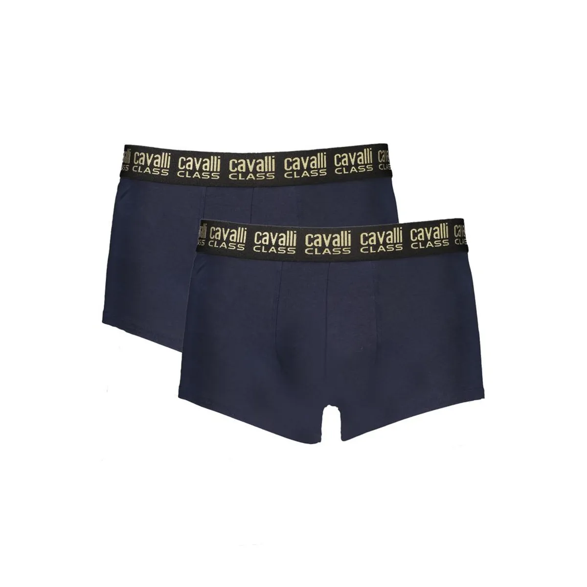 Cavalli Class Blue Cotton Underwear