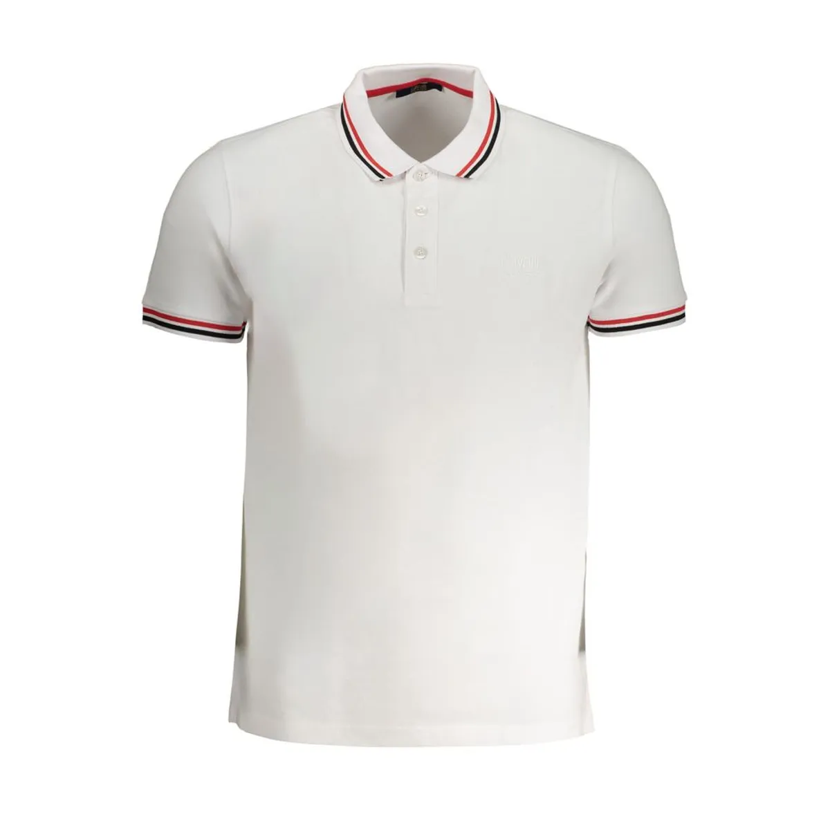 Cavalli Class Hvid Bomuld Polo Shirt