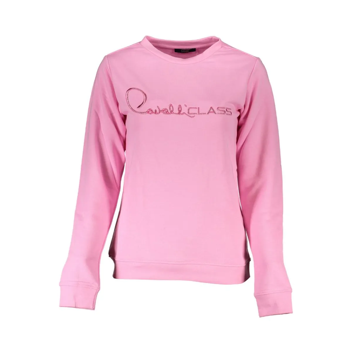 Cavalli Class Pink Bomuld Sweater