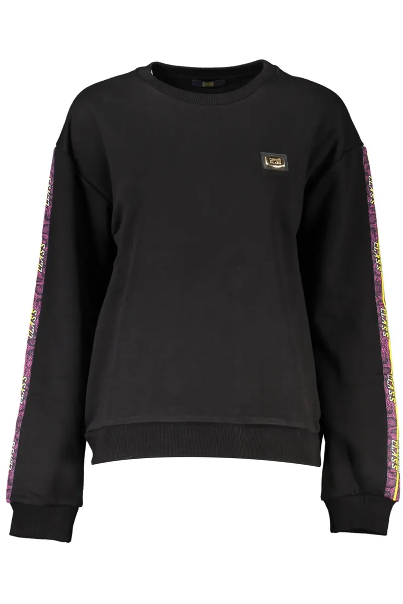 Cavalli Class Sort Bomuld Sweater