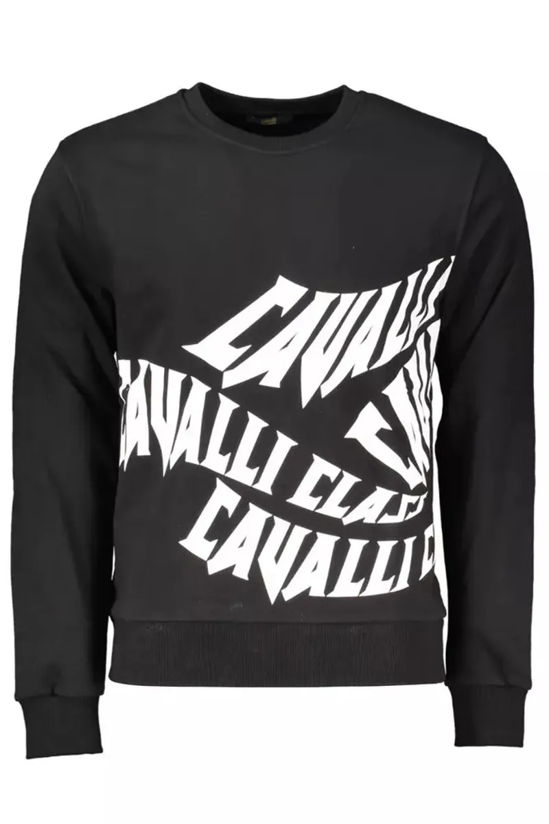 Cavalli Class Sort Bomuld Sweater