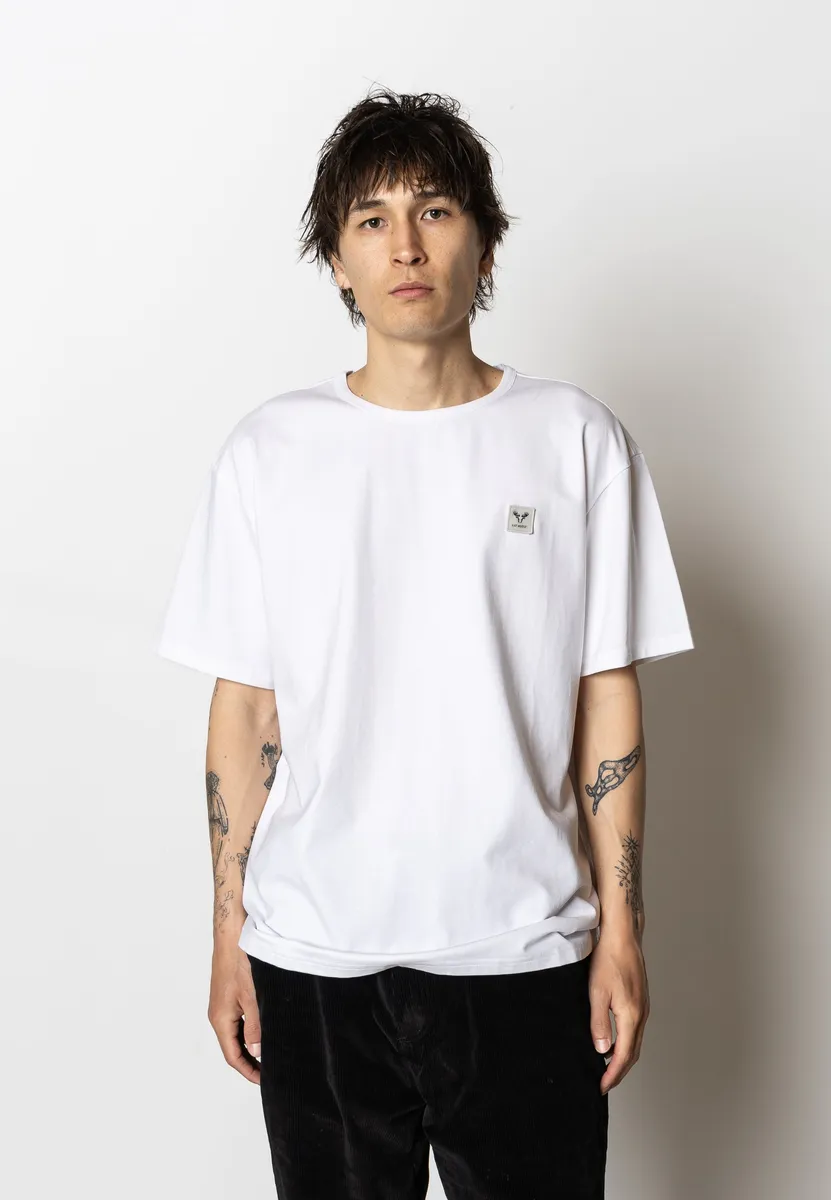 CAVE ORGANIC COTTON T-SHIRT - White