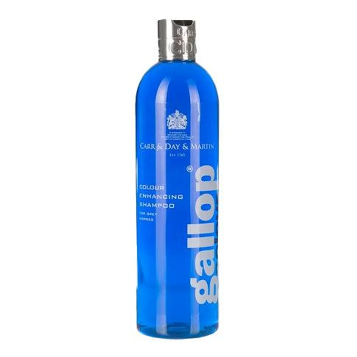 CDM Shine shampoo til grå heste, 500 ml (Gallop Colour - Grå)