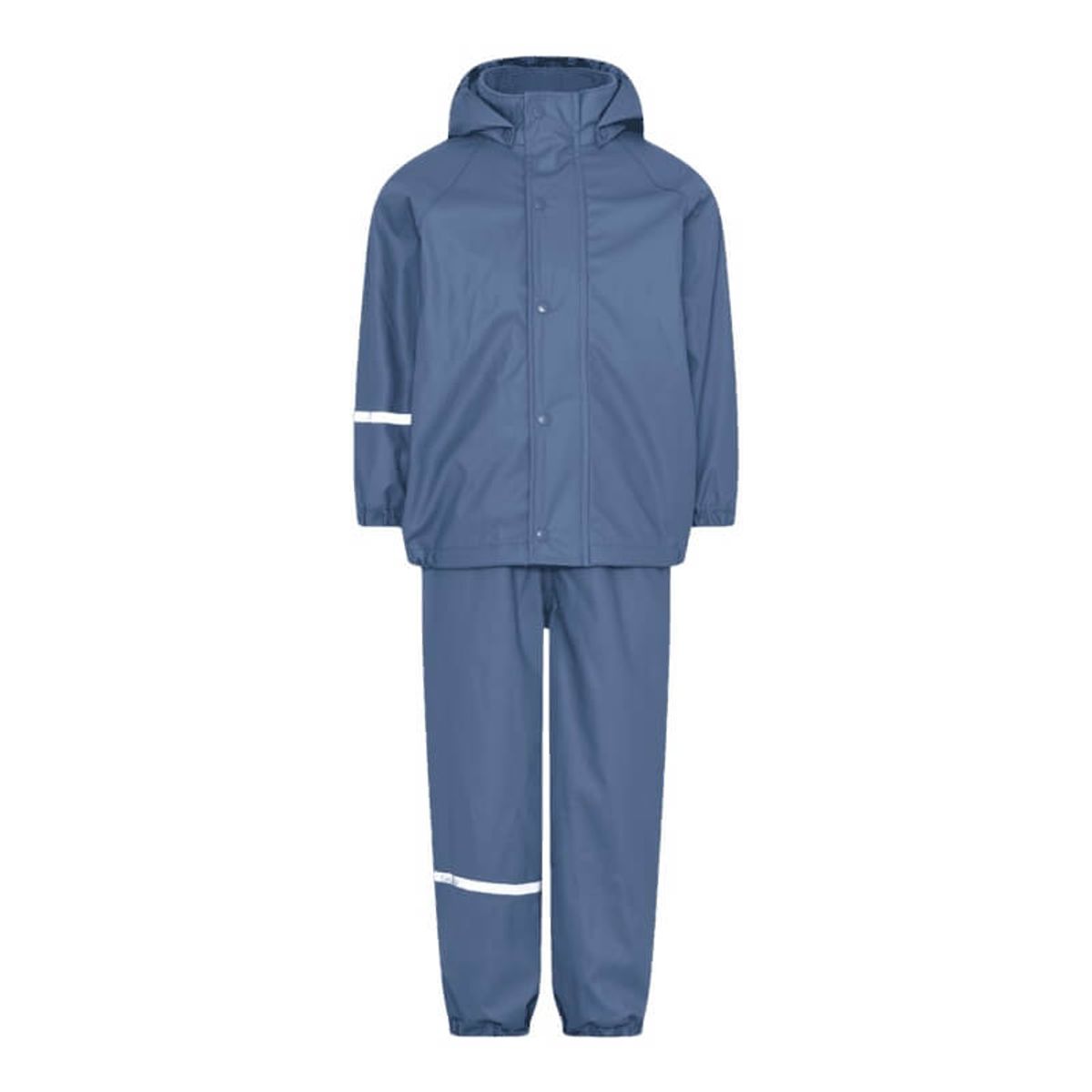 CeLaVi - Rainwear Set Solid w. fleece - China Blue - 110