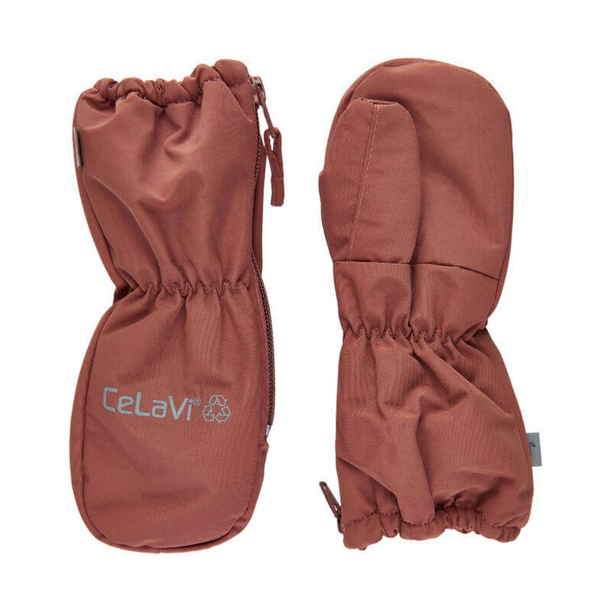 CeLaVi - Solid Luffer m. Fleece - Mahogany - 74