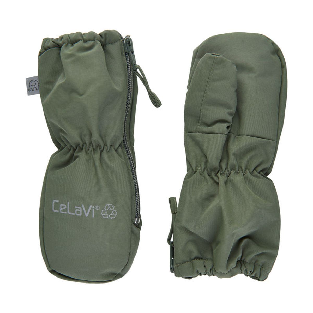 CeLaVi - Solid Luffer m. Fleece - Thyme - 110