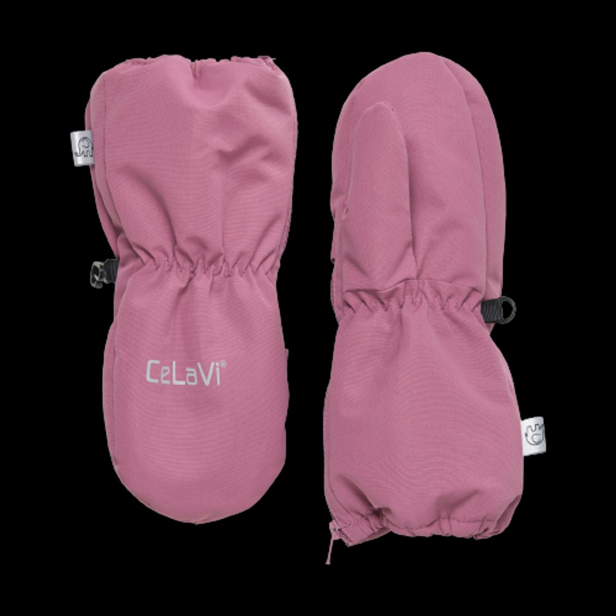 Celavi termoluffer - Waterproof Mittens - Mellow Mauve - 6-12 mdr.