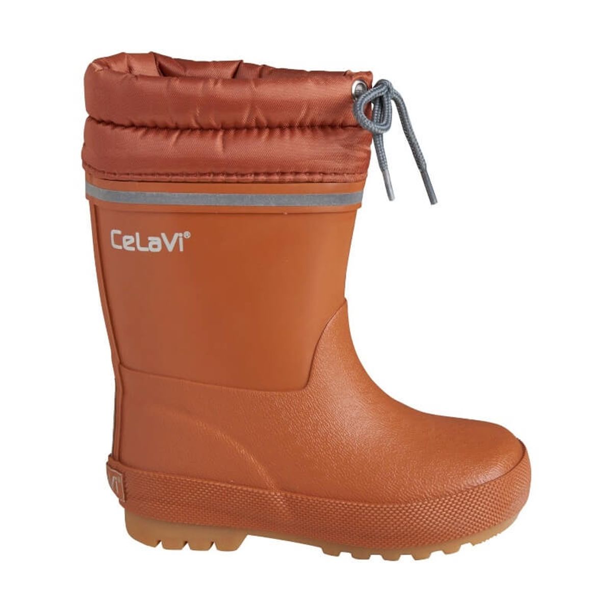 CeLaVi - Thermal Wellies w. Lining - Amber Brown - 29