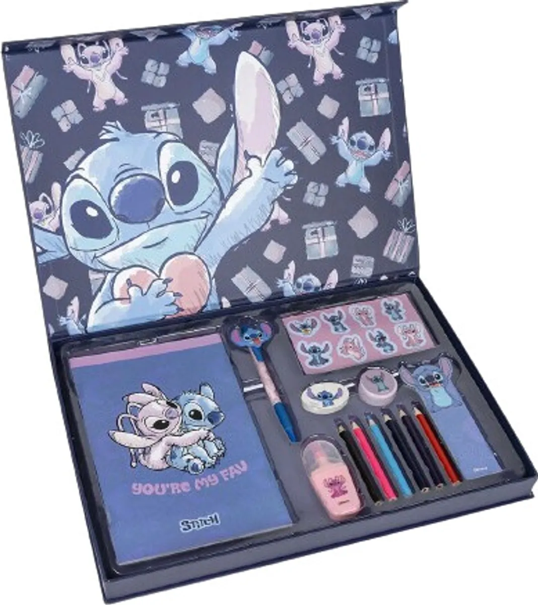 Cerda - Stationery Set Stitch & Angel (2700000883)