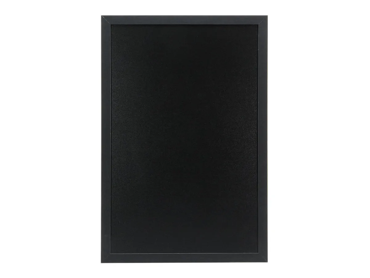 Chalkboard Woody Glas Sort 40x60 cm Securit