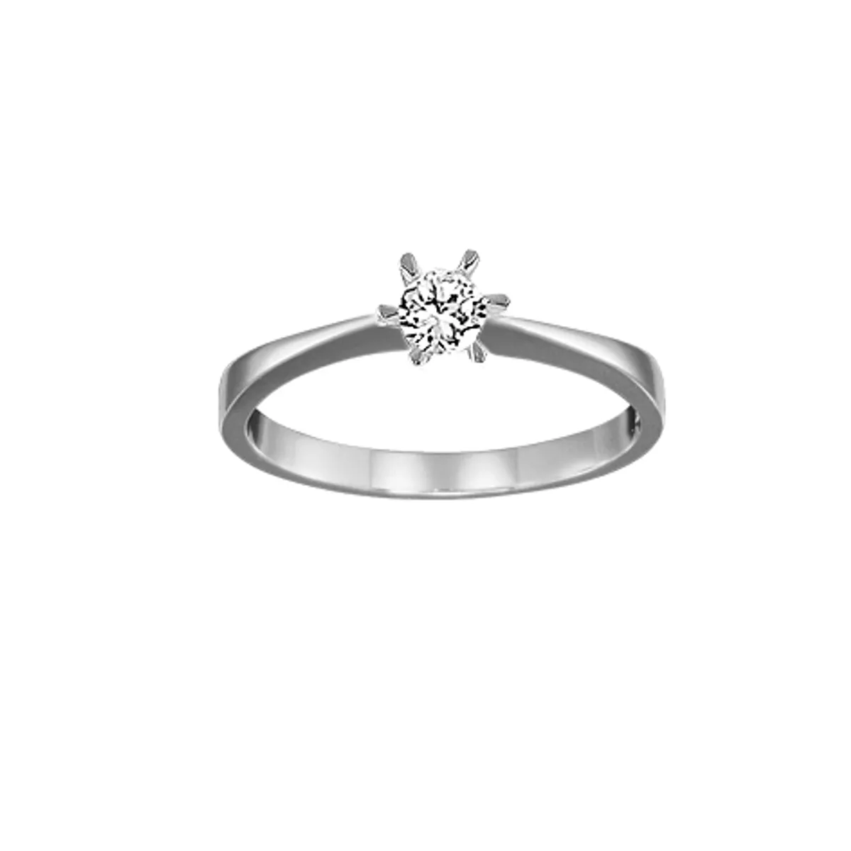 Cheri Ring 0,25 ct. i 14 Karat Hvidguld fra Aagaard