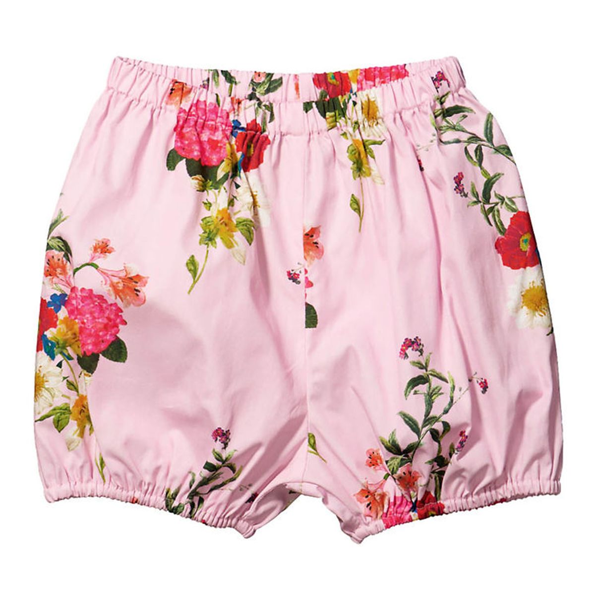 Christina Rohde Shorts - Rosa m. Blomster