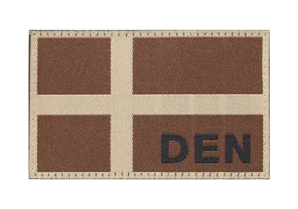 ClawGear Denmark Flag Patch - Desert