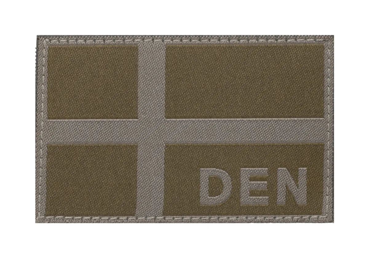 ClawGear Denmark Flag Patch - RAL7013