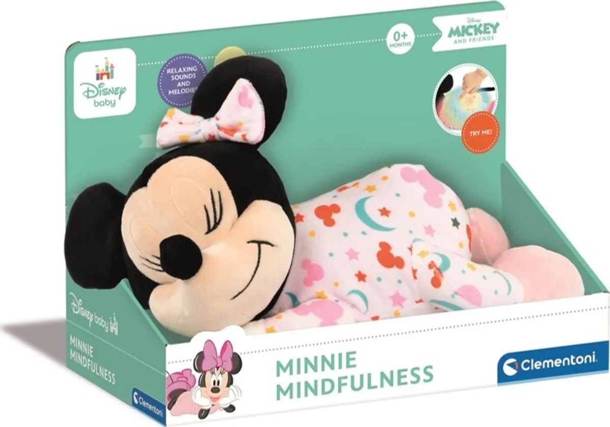 Clementoni - Minnie Mouse Mindfulness Bamse - Disney Baby