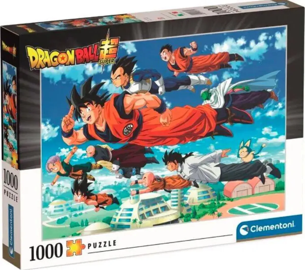 Clementoni Puslespil - Dragonball - 1000 Brikker