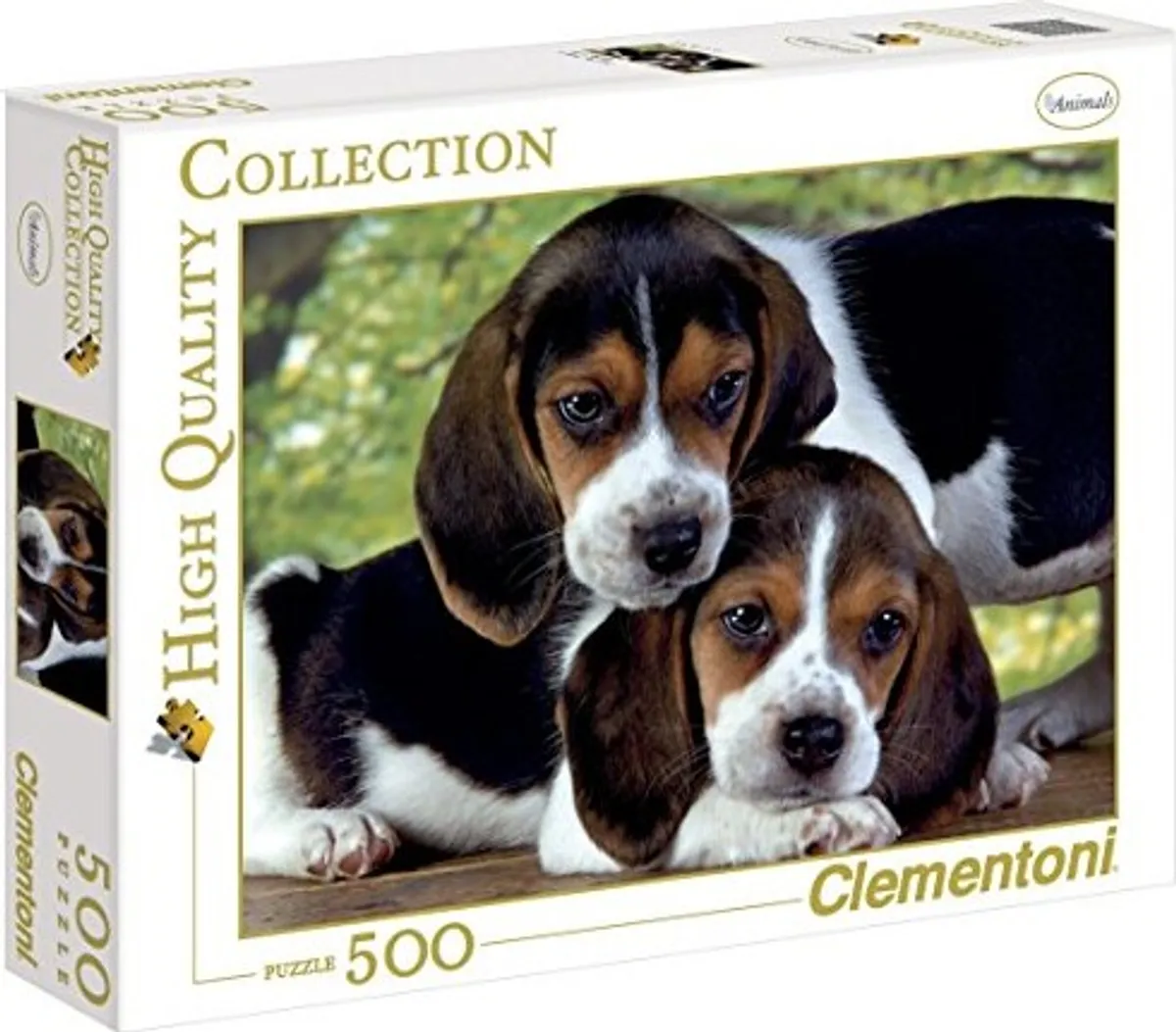 Clementoni Puslespil - Hunde - High Quality - 500 Brikker