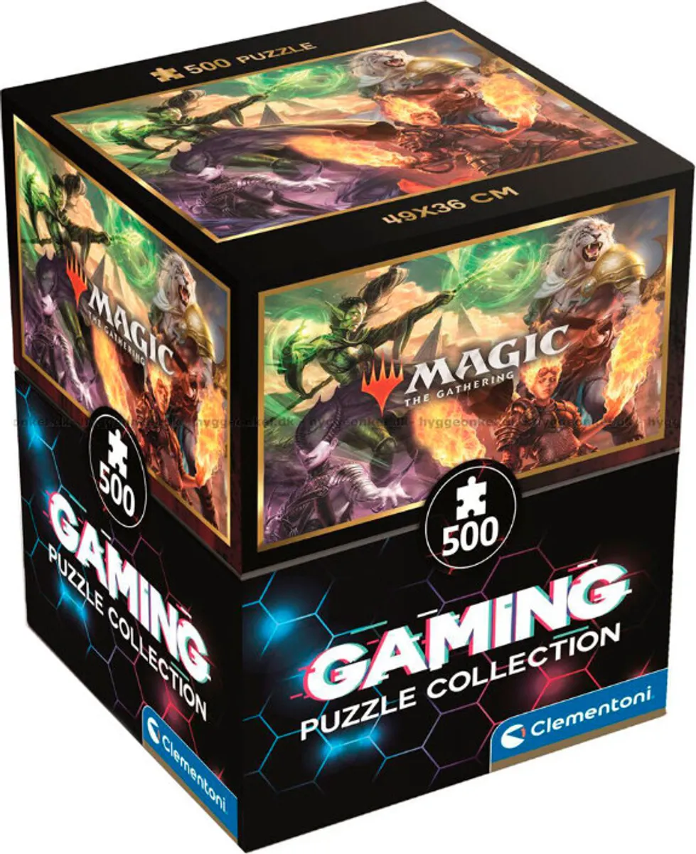 Clementoni Puslespil - Magic The Gathering - Gaming - 500 Brikker