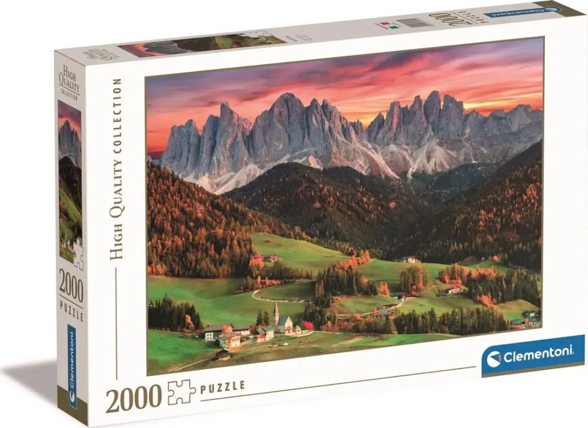 Clementoni Puslespil - Val De Funes - High Quality - 2000 Brikker