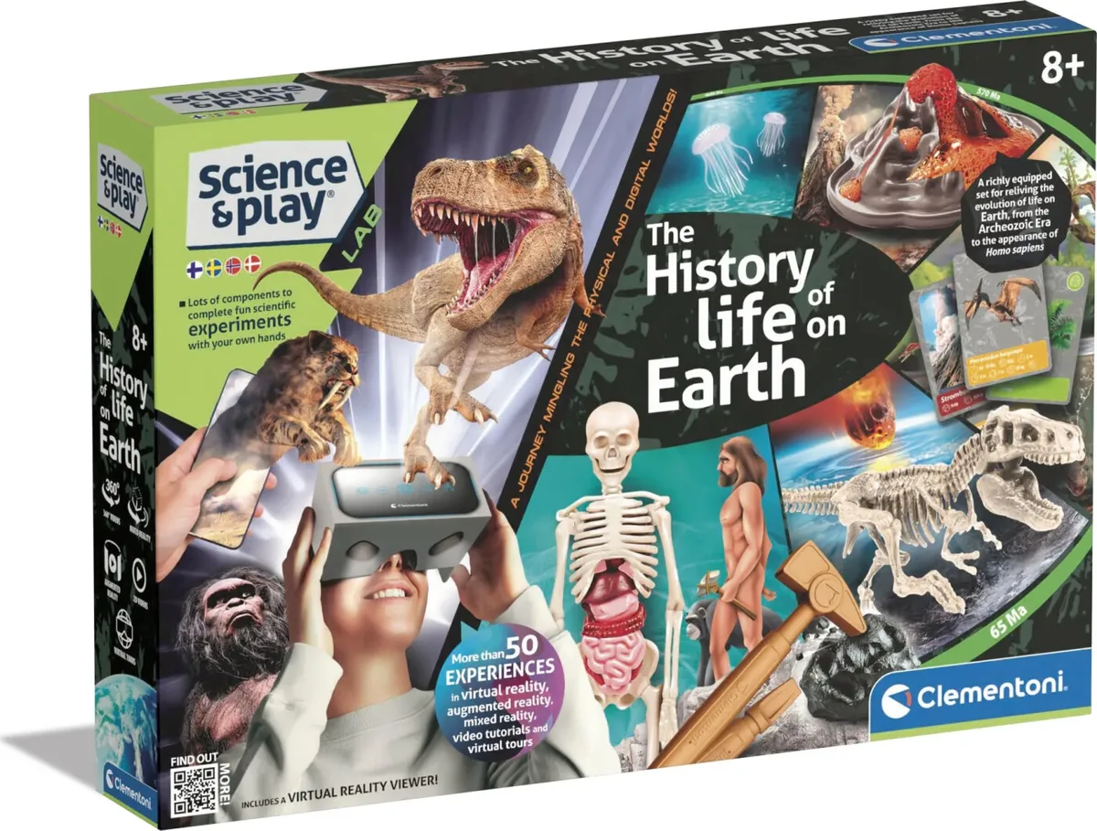 Clementoni - Science And Play Lab - The History Of Life On Earth