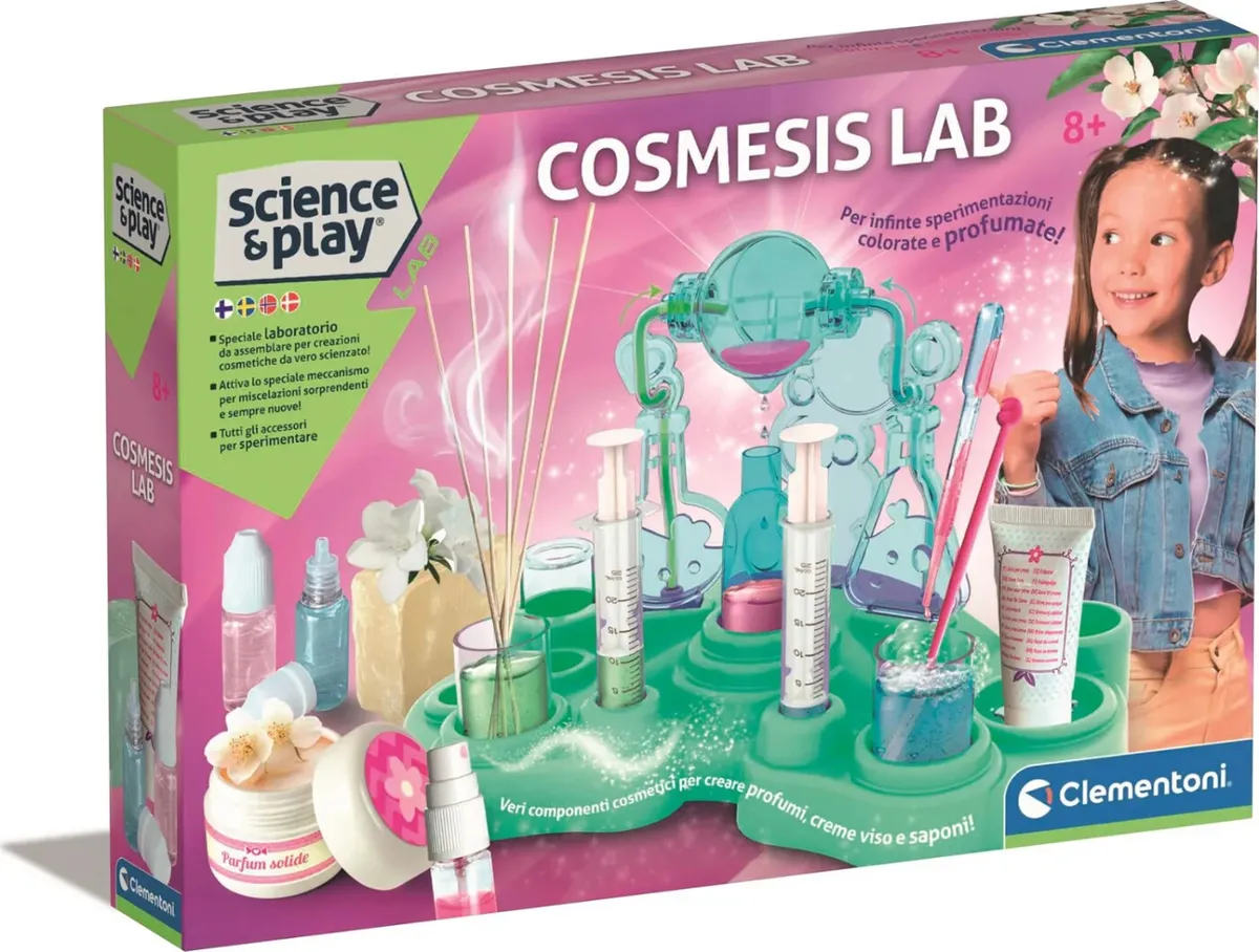 Clementoni - Science & Play - Cosmesis Lab Diy Sæt