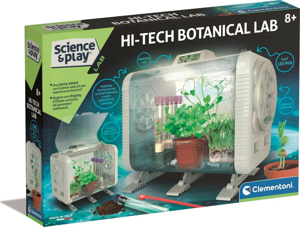 Clementoni - Science & Play Lab - Hi-tech Botanical Lab Drivhus