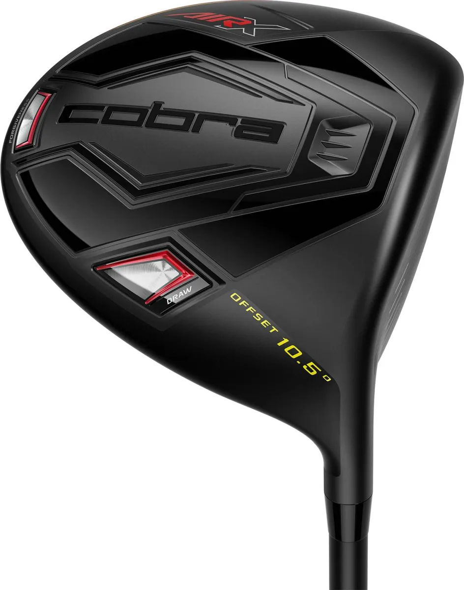 Cobra Air-X Offset (2024) Herre Driver - Sort - Hånd: Højre - Loft: 10.5° - Skaft: Cobra ULTRALITE 40, Regular Flex, Grafit