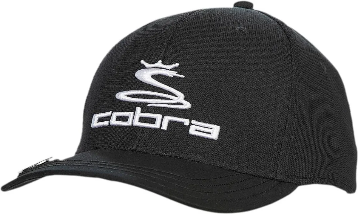 Cobra Ball Marker Adjustable Herre Kasket - Black - Str. Onesize